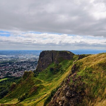 Cave Hill, an iconic landmark in Belfast, Northern Ireland