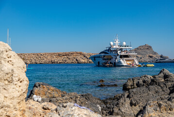 Lindos Beach Yacht © Bruno Coelho