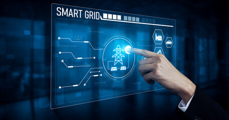 Smart grid system integrating renewable energy sources, energy storage, smart inverters, and demand response for efficient, decentralized, and modern power distribution Vouch