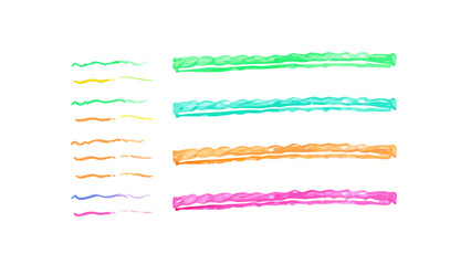 Watercolor lines colorful lines artistic lines hand drawn lines vibrant lines abstract lines design element vector