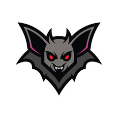 black cat on a white background