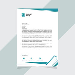 A professional letterhead design for corporate company 