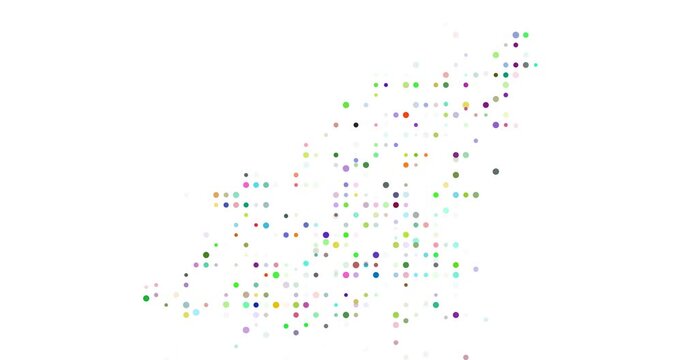 Post-Conceptual Vision of Flying Circles Shaping Guernsey's Outline