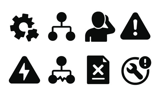 Machine Breakdown Issue Icon