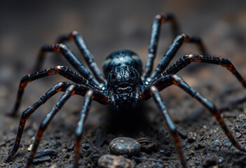 Fototapeta premium Black Widow Spider