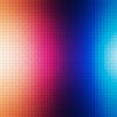 Abstract digital art piece with a gradient of colors, creating a vibrant and dynamic visual.