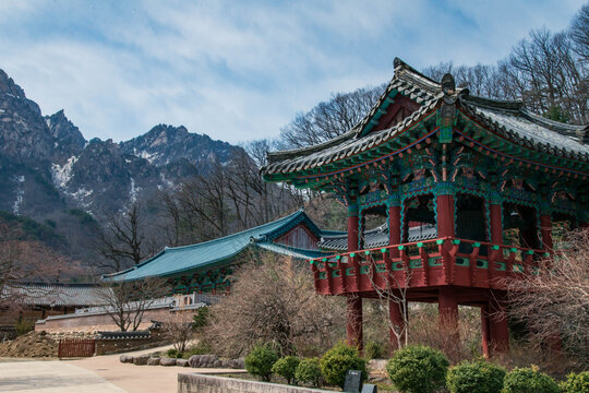 Temple Sinheungsa, Seorak, Cor&eacute;e du Sud
