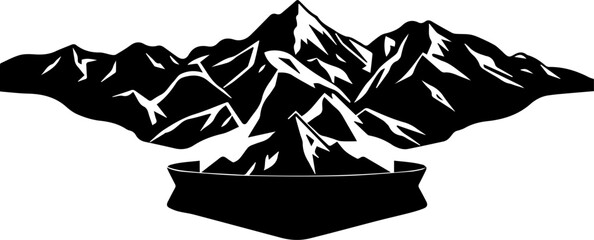 Mountain Sticker/Badge Design