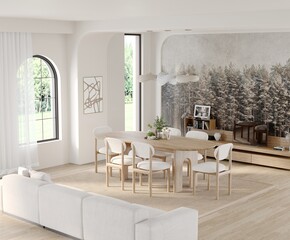 modern room
