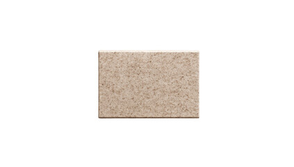 Rectangular light beige textured surface