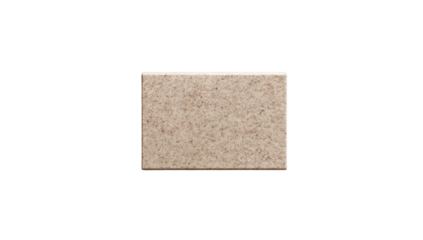 Rectangular light beige textured surface