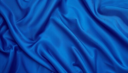 Obraz premium Blue Fabric Studio Background for Branding Photography