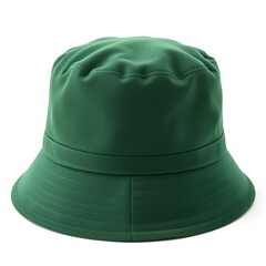 Fototapeta premium green cap isolated on white