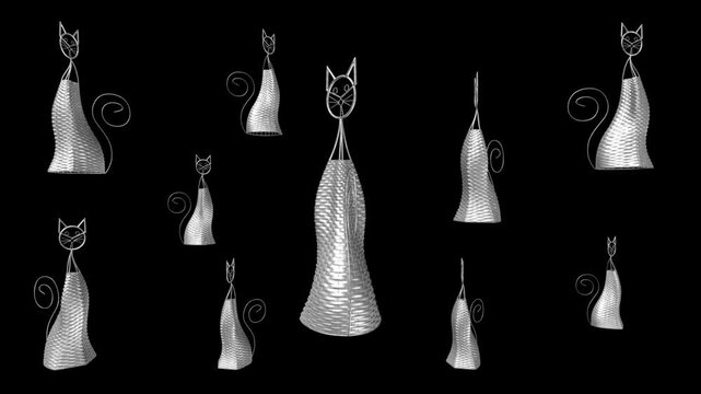 kot, koty, zwierzęta, futro, fauna