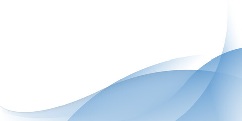 Light Blue smooth wave gradient Abstract Background with White Texture Minimalist modern. vector illustration