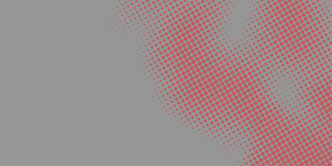 Abstract vector background with a colorful halftone pattern illustration of a woman, featuring decorative dots, light effects, and a pop art texture design