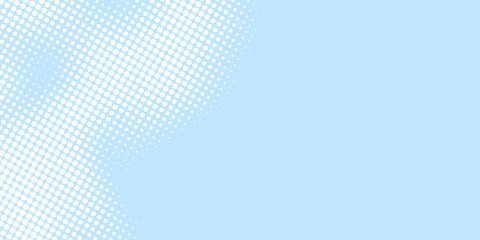 Abstract blue vector background with halftone dots pattern for technology and business design