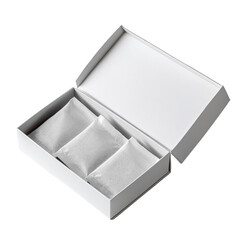 White box with three small pouches inside (1)
