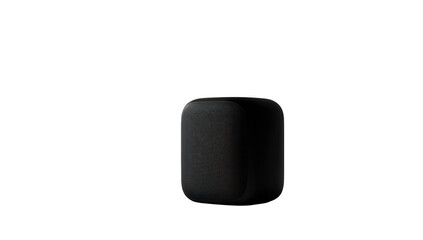 Dark, matte black rectangular speaker