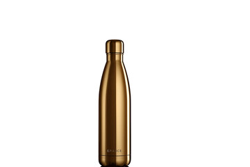 Stay hydrated with this luxurious gold reusable water bottle, the perfect eco-friendly and stylish way to quench your thirst on the go or at the gym