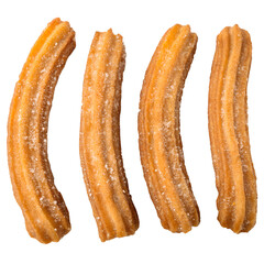 Churros on transparent background Churros on transparent background