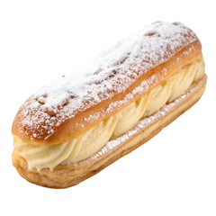 Eclair on transparent background Eclair on transparent background