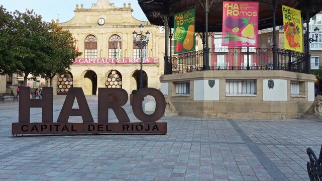 Plaza dela Paz, Haro, La Rioja, Spain