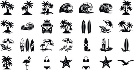 Stylized black and white tree illustration with textured bark, rounded foliage, artistic nature design, abstract forest silhouette for vector art