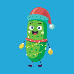 Cute Christmas  Vector art illustration file 