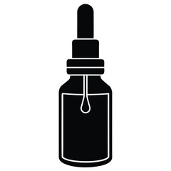 dropper bottle icon vector icon