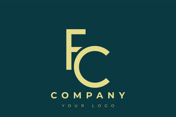 FC Modern Golden Logo