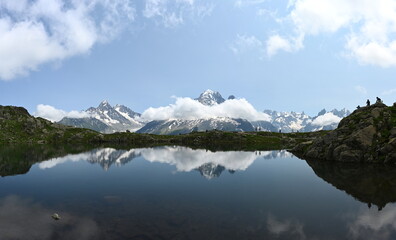 Bergsee Bei Flegere Bei Chamonix
