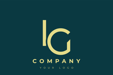 IG Modern Golden Logo