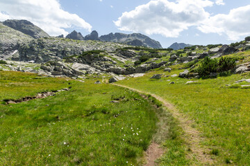 Fototapeta premium Rila Mountain near The Scary lake, Bulgaria