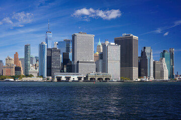 Fototapeta premium View of Manhattan from Governors Island.