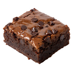 Brownie on transparent background Brownie on transparent background