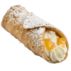 Cannoli on transparent background Cannoli on transparent background
