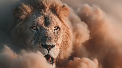 Lion portrait