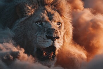 Lion portrait