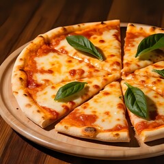 pizza with salami and cheese