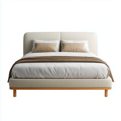 Furniture on plain white background. Minimalist