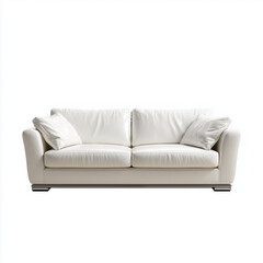 Furniture on plain white background. Minimalist