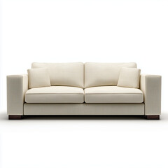 Furniture on plain white background. Minimalist