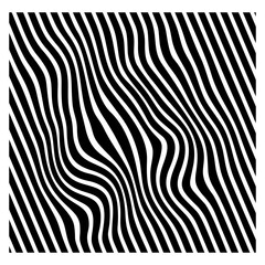 Seamless black and white zebra print fur texture pattern is a detailed illustration wallpaper background