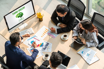 Green business transformation for modish corporate business to thank green marketing strategy