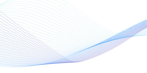Abstract shiny blue moving wave lines design element for banner design. Abstract futuristic technology wave glowing lines background.	