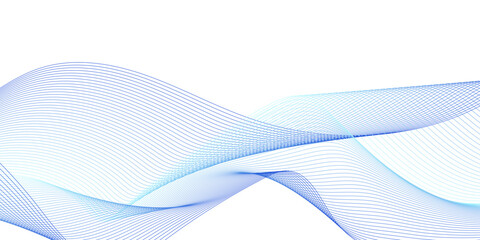 Abstract colorful wave and curve lines with technology background. Abstract frequency sound wave technology and science background. Wavy banner, template design.	