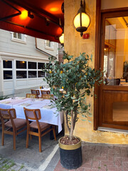 A cozy restaurant in Istanbul