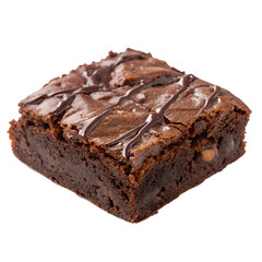 Brownie on transparent background Brownie on transparent background