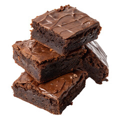 Brownies on transparent background Brownies on transparent background